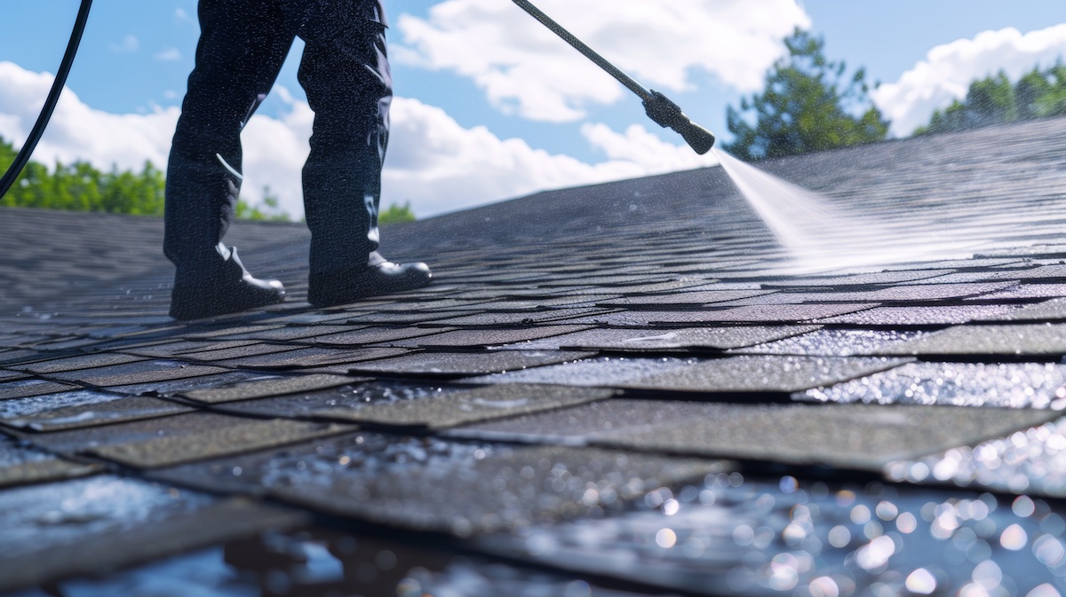 roof cleaning